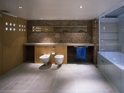 House In Clerkenwell, Bathroom, Architect: Derek Wylie by Nicholas Kane Pricing Limited Edition Print image