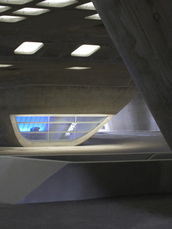 Phaeno Science Centre, Wolfsburg, 2005, Public Plaza Area, Architect: Zaha Hadid Architects by Richard Bryant Pricing Limited Edition Print image