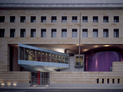 British Embassy, Berlin, 1994-2000, East Elevation On Wilhelmstrasse by Richard Bryant Pricing Limited Edition Print image