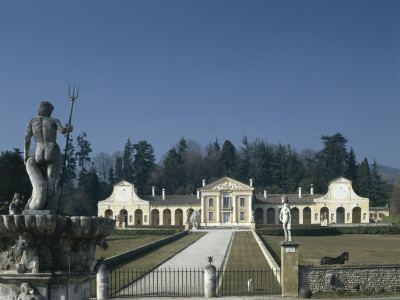 Villa Barbaro, Maser, Treviso, 1549 -58, Architect: Andrea Palladio by Richard Bryant Pricing Limited Edition Print image