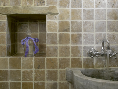 La Colombaia, Tuscan Farmhouse, Detail Of Bathroom by Richard Bryant Pricing Limited Edition Print image