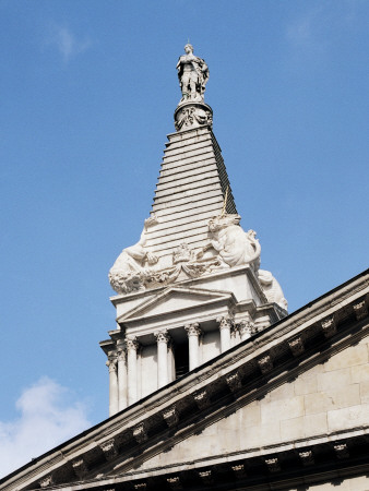 St Georges Church, London, Architect: Nicholas Hawksmoor by Sarah J Duncan Pricing Limited Edition Print image