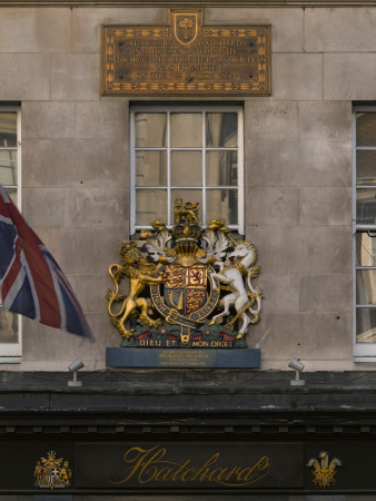 Crest, Hatchards, Piccadilly, London by Richard Bryant Pricing Limited Edition Print image