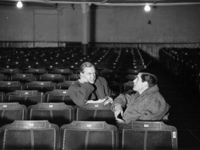 Theatrical Discussion by Kurt Hutton Pricing Limited Edition Print image