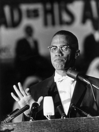 Malcolm X by Richard Saunders Pricing Limited Edition Print image