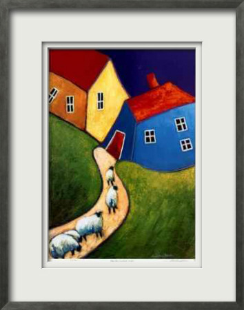 Up The Crooked Hill by Carol Ann Shelton Pricing Limited Edition Print image