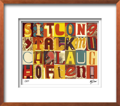 Sit Long, Talk Much by M.J. Lew Pricing Limited Edition Print image