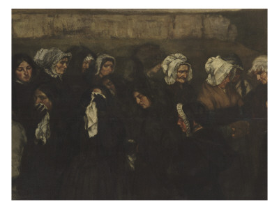Un Enterrement A Ornans by Gustave Courbet Pricing Limited Edition Print image
