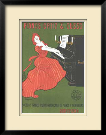 Piano Ortiz & Cuzzo by Leonetto Cappiello Pricing Limited Edition Print image