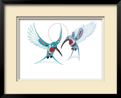 Hummingbirds by Richard Shorty Pricing Limited Edition Print image