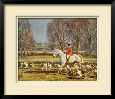 A November Morning by Sir Alfred Munnings Pricing Limited Edition Print image