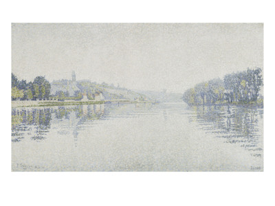 Bords De Rivière, La Seine À Herblay by Paul Signac Pricing Limited Edition Print image