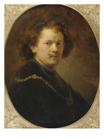 Portrait De L'artiste Tete Nue by Rembrandt Van Rijn Pricing Limited Edition Print image
