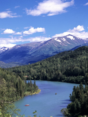 Kenai River, Alaska, Usa by Michael Defreitas Pricing Limited Edition Print image