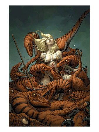 Shanna, The She-Devil #7 Cover: Shanna The She-Devil by Frank Cho Pricing Limited Edition Print image