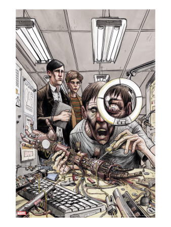 Omega: The Unknown #6 Cover: Marvel Universe by Dalrymple Farel Pricing Limited Edition Print image