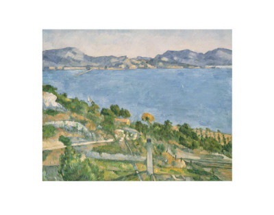 View Of The Marseille Gulf From L'estaque, Circa 1878-1879 by Paul Cézanne Pricing Limited Edition Print image