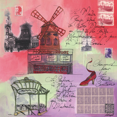 Moulin Rouge by Martine Rupert Pricing Limited Edition Print image