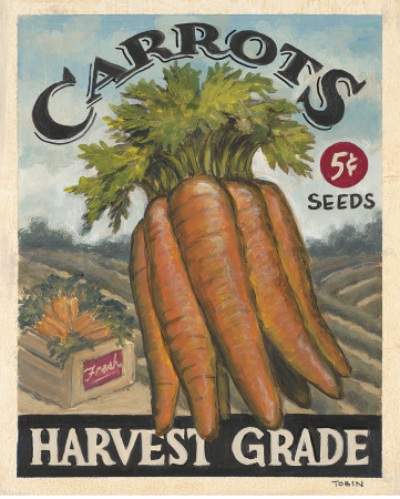 Fresh Carrots by K. Tobin Pricing Limited Edition Print image