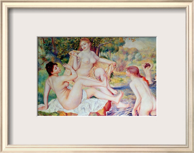 The Bathers, 1887 by Pierre-Auguste Renoir Pricing Limited Edition Print image
