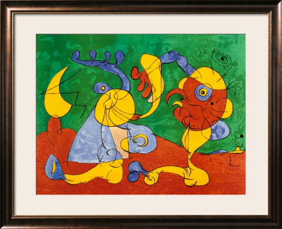 Adlige In Der Fallgrube by Joan Miro Pricing Limited Edition Print image