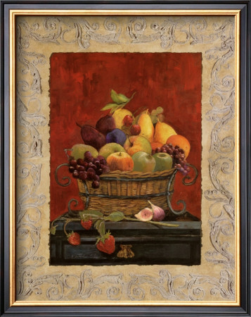 Traditional Fruit Basket I by Charlene Winter Olson Pricing Limited Edition Print image