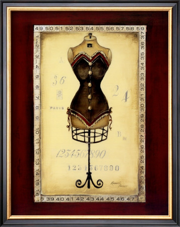 Tailored Corset Ii by Kimberly Poloson Pricing Limited Edition Print image