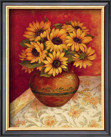 Tuscan Sunflowers I by Pamela Gladding Pricing Limited Edition Print image