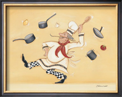Dancing Chef by Stephanie Marrott Pricing Limited Edition Print image