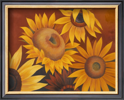 Sunflowers I by Vivien Rhyan Pricing Limited Edition Print image