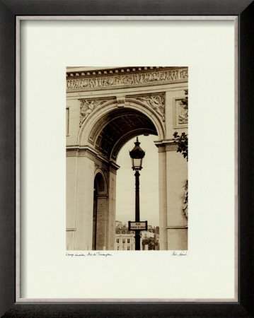 Lamp Inside Arc De Triomphe by Christian Peacock Pricing Limited Edition Print image