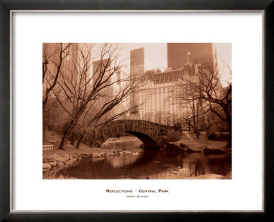 Reflections, Central Park by Sergei Beliakov Pricing Limited Edition Print image