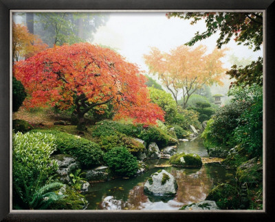 Japanese Garden I by Maureen Love Pricing Limited Edition Print image