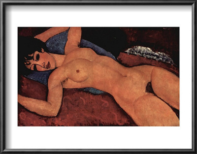 Nude by Amedeo Modigliani Pricing Limited Edition Print image