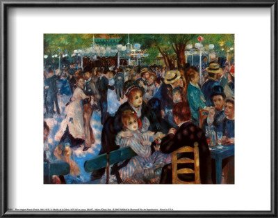 Dance At The Moulin De La Galetter by Pierre-Auguste Renoir Pricing Limited Edition Print image