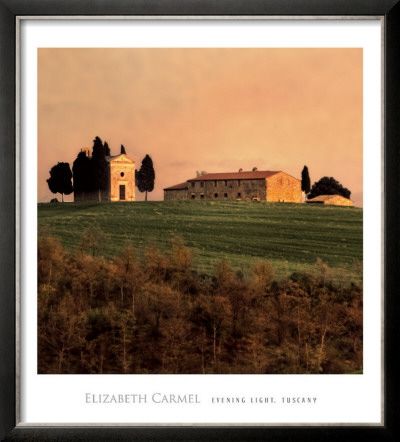 Evening Light, Tuscany by Elizabeth Carmel Pricing Limited Edition Print image
