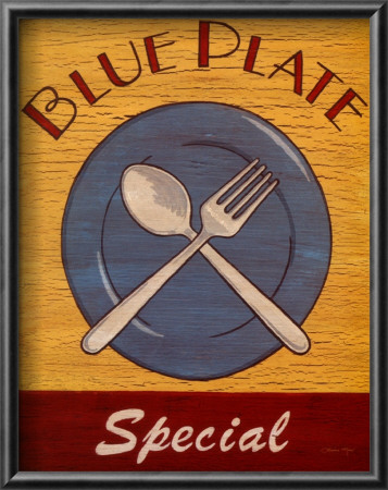 Blue Plate Special by Louise Max Pricing Limited Edition Print image