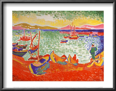 Boats In The Port Of Collioure, 1905 by Andre Derain Pricing Limited Edition Print image