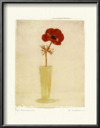 Red Anemones I by Amy Melious Pricing Limited Edition Print image