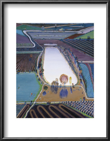 Ponds And Streams by Wayne Thiebaud Pricing Limited Edition Print image