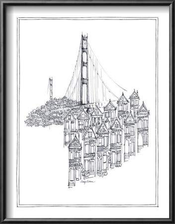 Golden Gate by Avery Tillmon Pricing Limited Edition Print image