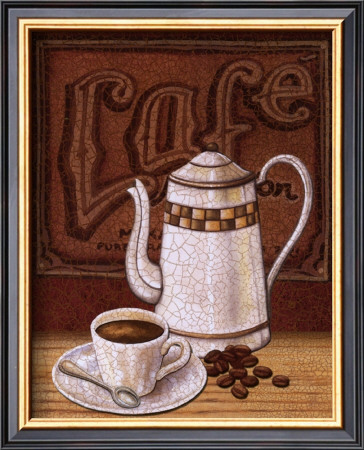 Cafe Mundo Ii by Charlene Audrey Pricing Limited Edition Print image