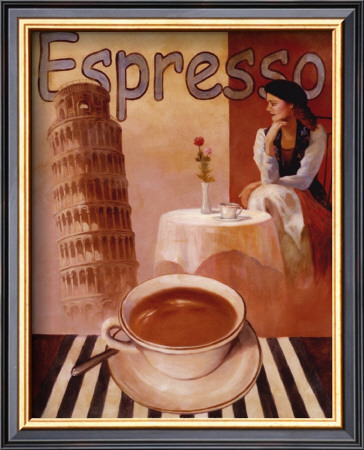 Espresso, Pisa by T. C. Chiu Pricing Limited Edition Print image