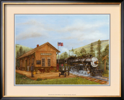 Train Station by Kay Lamb Shannon Pricing Limited Edition Print image