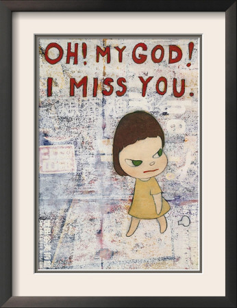 Oh! My God! I Miss You! C.2001 by Yoshitomo Nara Pricing Limited Edition Print image
