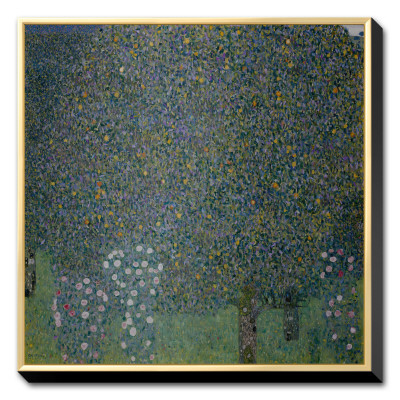 Roses Under The Trees, C. 1905 by Gustav Klimt Pricing Limited Edition Print image