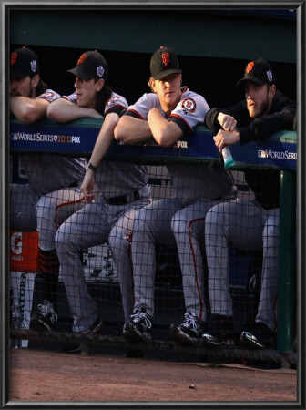 San Francisco Giants V Texas Rangers, Game 3: Matt Cain by Christian Petersen Pricing Limited Edition Print image