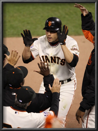 Texas Rangers V San Francisco Giants, Game 1: Andres Torres by Christian Petersen Pricing Limited Edition Print image