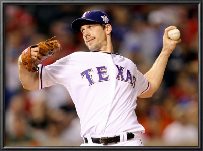 Texas Rangers V. San Francisco Giants, Game 5:  Cliff Lee by Ronald Martinez Pricing Limited Edition Print image