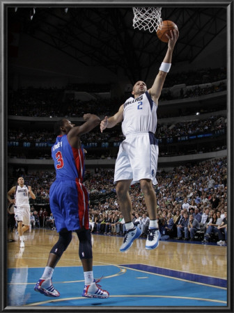 Detroit Pistons V Dallas Mavericks: Jason Kidd And Rodney Stuckey by Danny Bollinger Pricing Limited Edition Print image